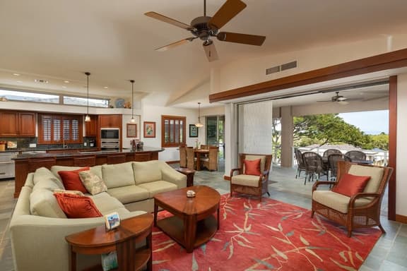 Mauna Lani Villages luxurious Villa with Private Beach Access!